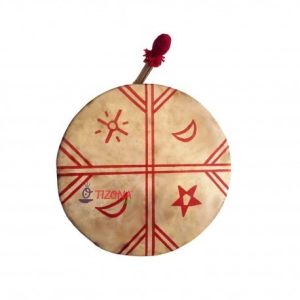 INSTRUMENTOS PUEBLOS ORIGINARIOS TIZONA KIDS KULTRUN 25 CENTIMETROS