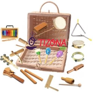 MALETA MIMBRE CON PERCUSION MENOR.