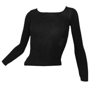 CAMISETA PANTY NEGRA.