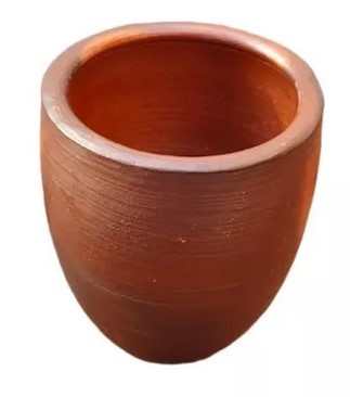 VASO DE GREDA CAFE.