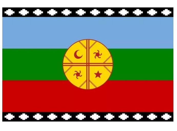 BANDERA MAPUCHE MEDIANA