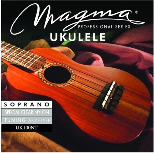 CUERDAS UKELELE SOPRANO MAGMA UK100NT