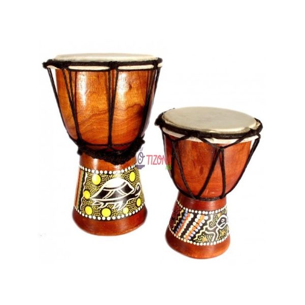 SET DJEMBE 20 Y 30 CENTIMETROS.