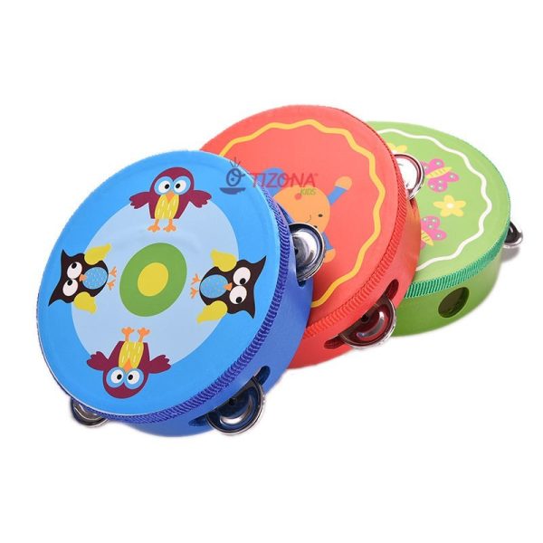 Pandero con diseños
