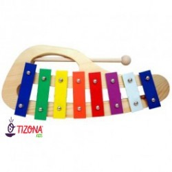 Metalofonos 8 tonos forma colores.