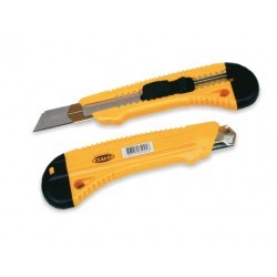 Cuchillo Cartonero con Freno y Riel.
