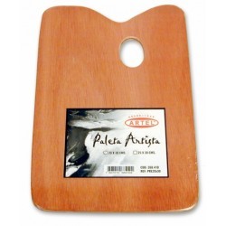 Paleta madera rectangular.