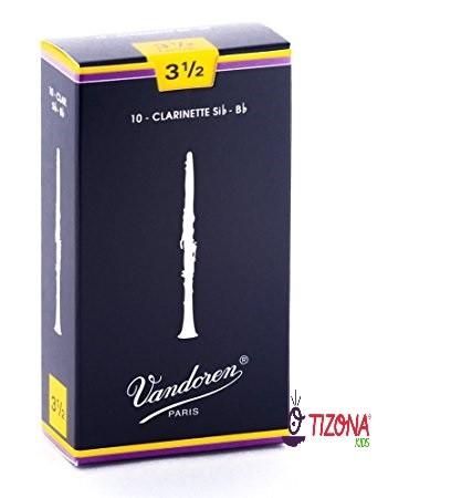 Caja Cañas Clarinete tradic. N°3 1/2.