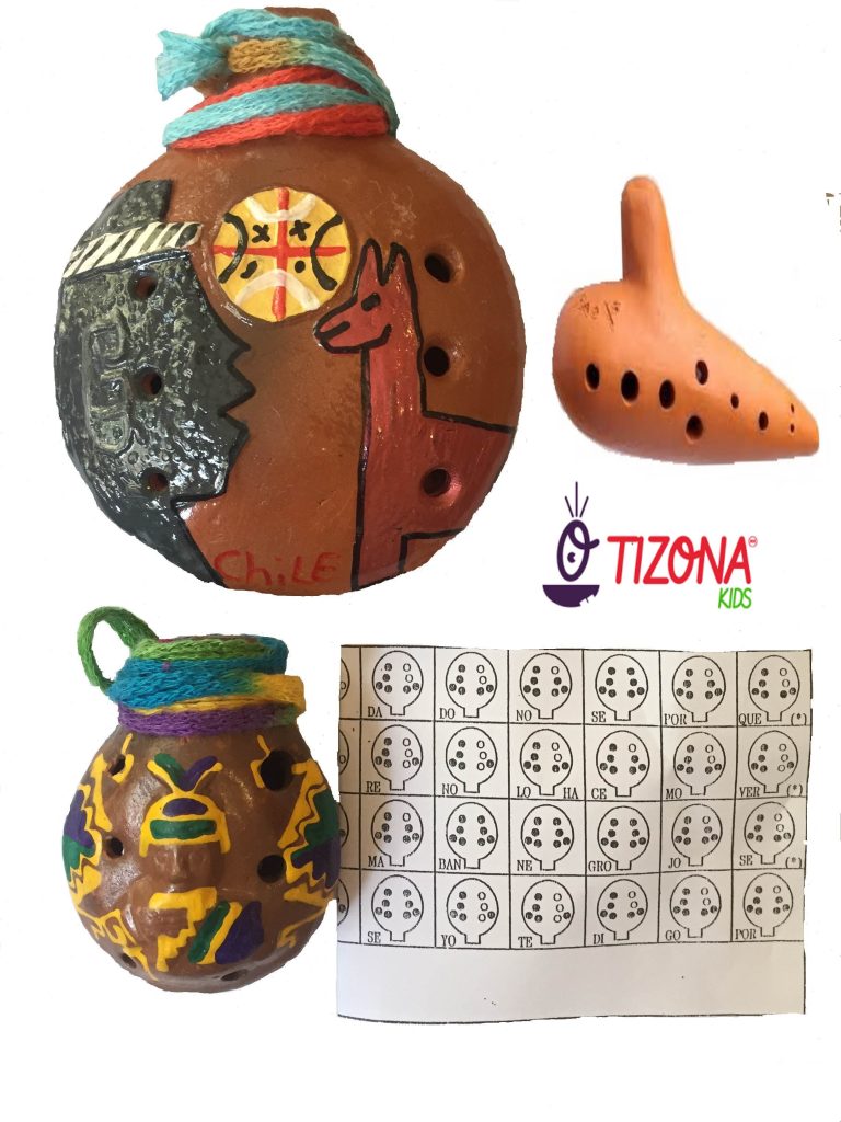 SET DE 3 OCARINA AUTOCTONA.