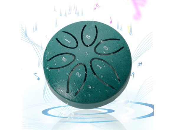 Tambor De Lluvia De 3 Pulgadas, 6 Tonos